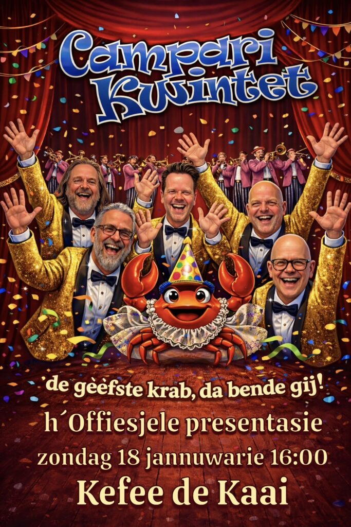 Carnavalsviering met het Campari Kwintet - Bergen op Zoom