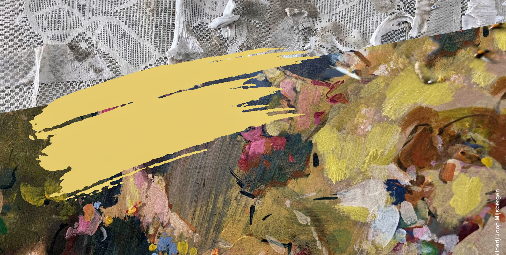 Abstracte kleurrijke schilderijtexturen - Bergen op Zoom